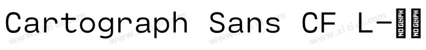 Cartograph Sans CF L字体转换 Cartograph Sans CF L字体转换